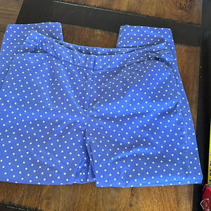Appleseeds polka dot lilac pants size 16P EUC